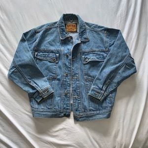 Rego Vintage Oversized Denim Jacket